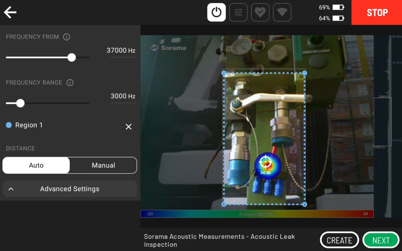 Create Acoustic Inspections with Spot